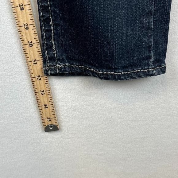 TradeMark H Embellished Jeans Womens‎ 7/8 29 Dark Wash Denim Straight - Picture 8 of 10